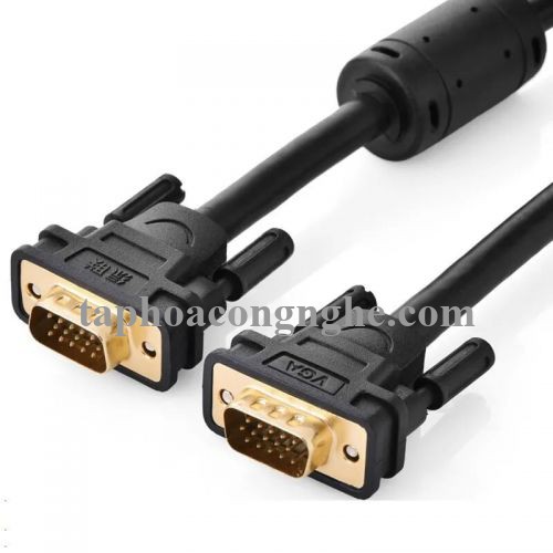 Ugreen 11635 20M màu Đen Cáp tín hiệu 2 đầu VGA VG101 30011635